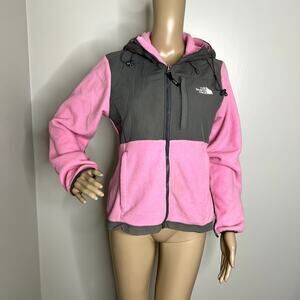 The North Face Pink Full Zip Fleece Jacket